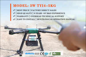 Chuyên nghiệp <span class=keywords><strong>Quadcopter</strong></span> Tải trọng nước bằng chứng hậu cần bay không người lái Giao hàng bay không người lái - Product Image 3