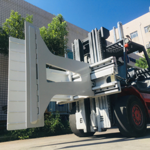 フォークリフトアタッチメントタイヤクランプ回転スライディングアームタイプタイヤグリパーハンドラーの取り扱いとスタッキングタイヤ - Product Image 2