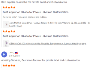 90 nhãn hiệu riêng 1000mg NAD + Viên nang bổ sung liposomal nicotinamide riboside nucleosides Resveratrol viên nang tóc Vitamin - Product Image 5