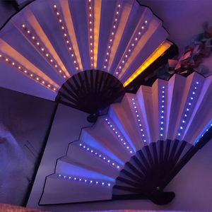 <span class=keywords><strong>Led</strong></span> gấp fan hâm mộ ánh sáng lên Fan Rave với <span class=keywords><strong>LED</strong></span> tay fan hâm mộ sân khấu hiệu suất hiển thị phát sáng ánh sáng lên bữa tiệc sinh nhật - Product Image 3