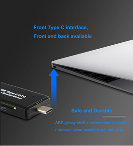 通用串行总线3.0 2.0微型照明C型多端口4合1通用SD tf卡读卡器OTG安卓手机iPad笔记本电脑适配器 - Product Image 6