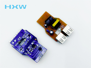 เครื่องชาร์จมือถือแบบ USB 2ช่องพร้อมไฟ LED ชิ้นส่วนอิเล็กทรอนิกส์5W 10W จากผู้ผลิตพีซีบีเอ - Product Image 4