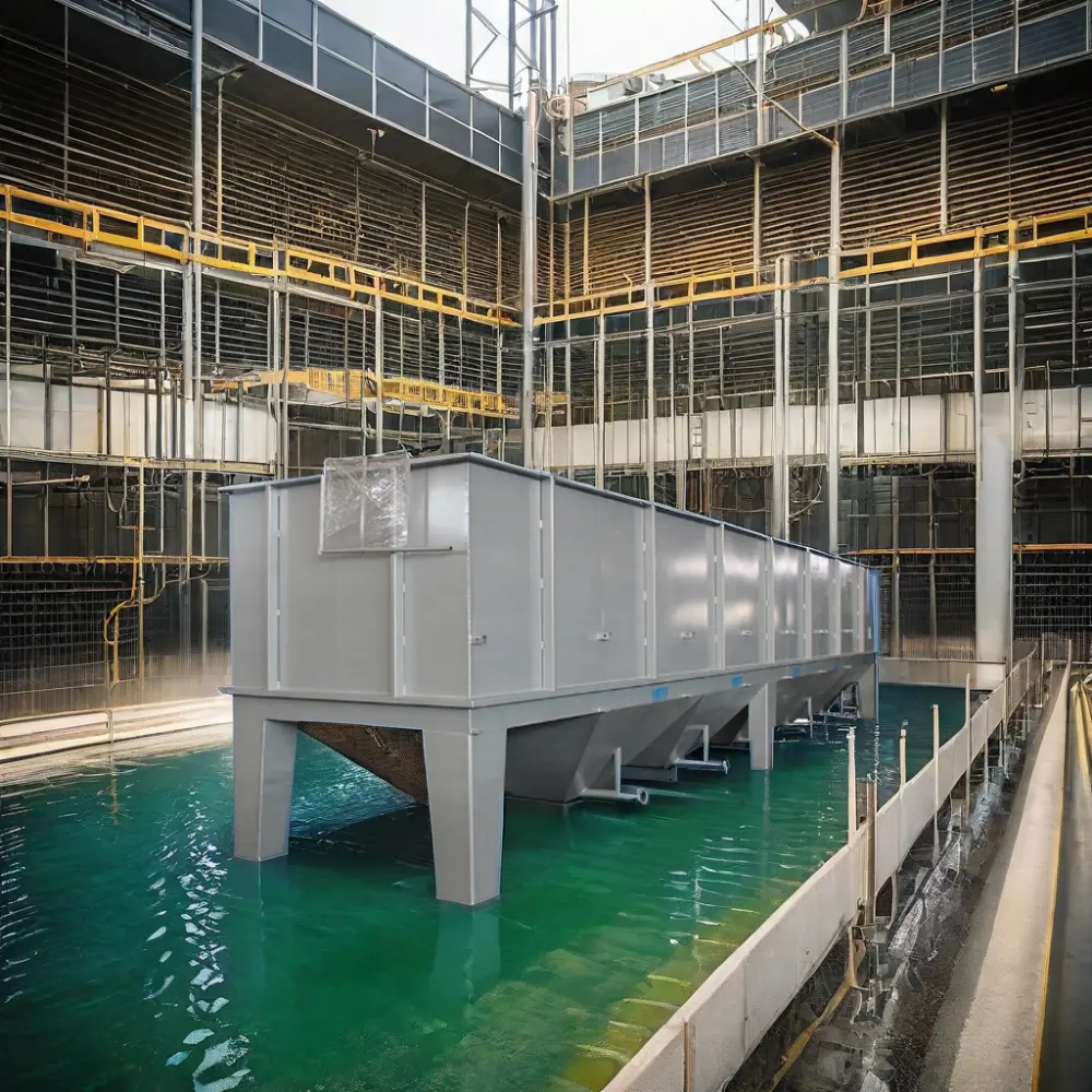 小面積低投資高効率排水スラッジ処理ラメラ浄化装置セトリングタンク水処理機械