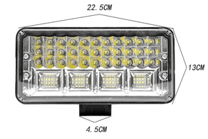 Sınır ötesi ihracat üç inç beş inç geniş alan görünümü LED farlar kare çalışma ışığı ve otomobil kamyon için geri ışık - Product Image 2