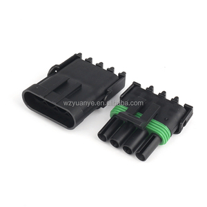 Delphi, conector automotriz a prueba de agua, enchufe de funda, Material de carcasa de nailon, modelo 12010974/12015797 - Product Image 3