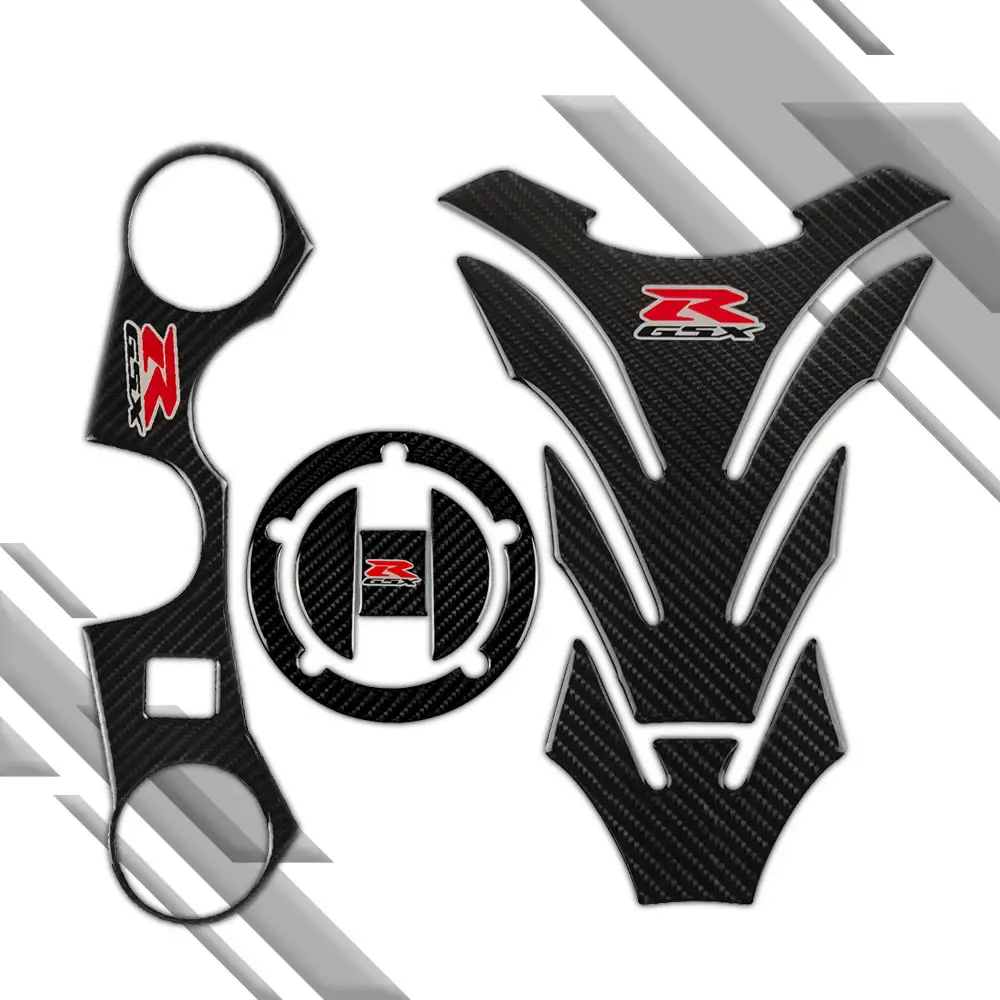 3D Motorcycle Accessories Gas Tank Pad Protector Racing Sticker Decal for Suzuki GSXR 600 750 1000 K6 K7 K8 K9 L1 2006-2017