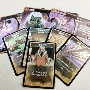 Chất Lượng Cao Tùy Chỉnh Giáng Sinh Các Tông Hội Đồng Quản Trị Trò Chơi Từ Trung Quốc Nhà Máy Bảng Và Thẻ Trò Chơi Với Xúc Xắc Cho Gia Đình Vui Vẻ - Product Image 5