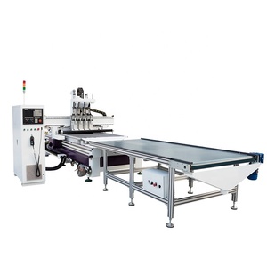 Cambio automático de herramienta lineal ATC cnc router 1313 1530 2030 2040 máquina para madera aluminio plexiglás - Product Image 5