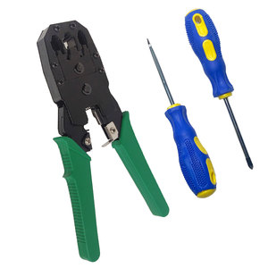 Ethernet kablosu 8P 6P Lan test cihazı kesici geçmesine el aracı kiti seti RJ45 sıkma aracı tamir ağ aracı kiti - Product Image 4