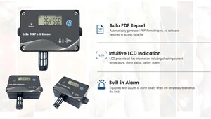Módulo de sensor de temperatura y humedad Sensor transmisor de monitor de temperatura y humedad de alta precisión