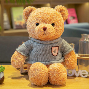 Toptan sevimli Kawaii oyuncak ayı peluş hayvan hediyeler özelleştirilebilir yumuşak bebek oyuncakları oyuncak ayı peluş peluş oyuncaklar - Product Image 2