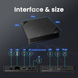 2024 Werks versorgung Ubuntu 20.04 Linux 5.15 Amlogic S905W 4K OEM ODM Linux TV-Box X96 - Product Image 6