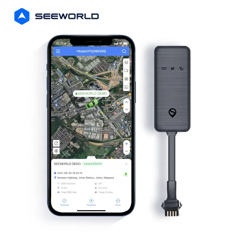 SEEWORLD商用トラックバイク自動車用カーアラームトラッカーGPS