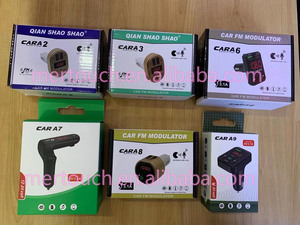 อุปกรณ์ MP3ไฟ LED สำหรับชาร์จในรถยนต์, อุปกรณ์รับส่งสัญญาณวิทยุ FM แบบไร้สายที่ชาร์จในรถรองรับการรับสาย - Product Image 5