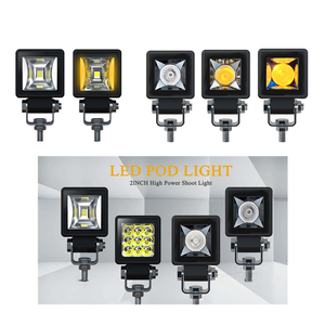 ไฟ LED Pod Cube ขนาดมินิ2 ",ไฟทำงานไฟ DRL ไฟ LED คิวสำหรับรถออฟโรด SUV รถแทรกเตอร์ UTV ATV รถบรรทุกปี4X4 - Product Image 2