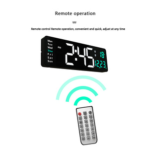 <strong>16</strong> &quot;large Screen Function Display <strong>Clock</strong> Digital <strong>Wall</strong> <strong>Clock</strong> Led <strong>Wall</strong> <strong>Clock</strong> - Product Image 4