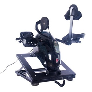 Mini bici da ginnastica elettrica con display LCD mini cyclette elettrica con funzione spasmi a casa cyclette - Product Image 5