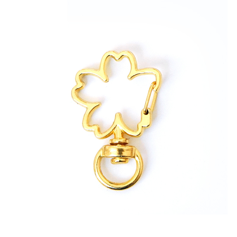 5# flower-shaped gold