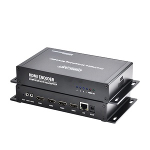 IPTV FULL HD codificatore Video 4 canali 1080P a IP H.264 H265 Encoder IPTV H.265 per lo Streaming Live - Product Image 1