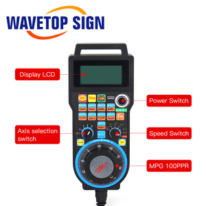Wavetopsign XHC LHB04B 4 оси Mach3 проводной MPG кулон руль числового программного управления для ЧПУ маршрут гравировальный станок - Product Image 3