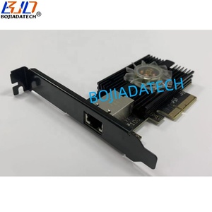 10Gbps RJ45 Port PCI-E 4X Server scheda di rete Gaming Computer 10000Mbps Ethernet PCIE Lan carte AQC113C dissipatore di calore con ventola RGB - Product Image 5