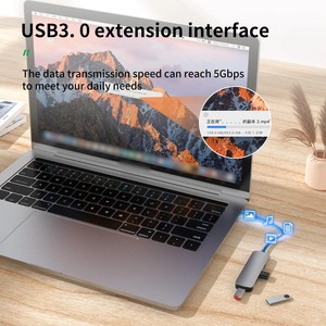 4 in 1 USB A USB3.0 USB 2.0 3 USB a Hub - Product Image 6