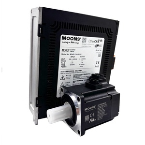 Fabrik preis MOONS High Speed 200W 3000 U/min AC-Servomotor 0,64 Nm 1,27 Nm Servomotor mit Controller-Kit für die Automatisierung industrie - Product Image 1