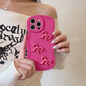 เคสโทรศัพท์ลายโบว์สามมิติสุดเจ๋งสำหรับ iPhone14pro MAX สำหรับ iPhone 16 15 14 13แบบนิ่ม - Product Image 6