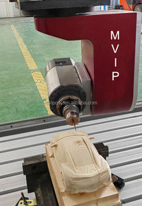 1325 4-Achsen-CNC-Fräser Hoch anpassbare 3D-Verarbeitungs-Rotationsvorrichtung Einmotor-Getriebekernmotor Mach3 für die Holz bearbeitung - Product Image 2