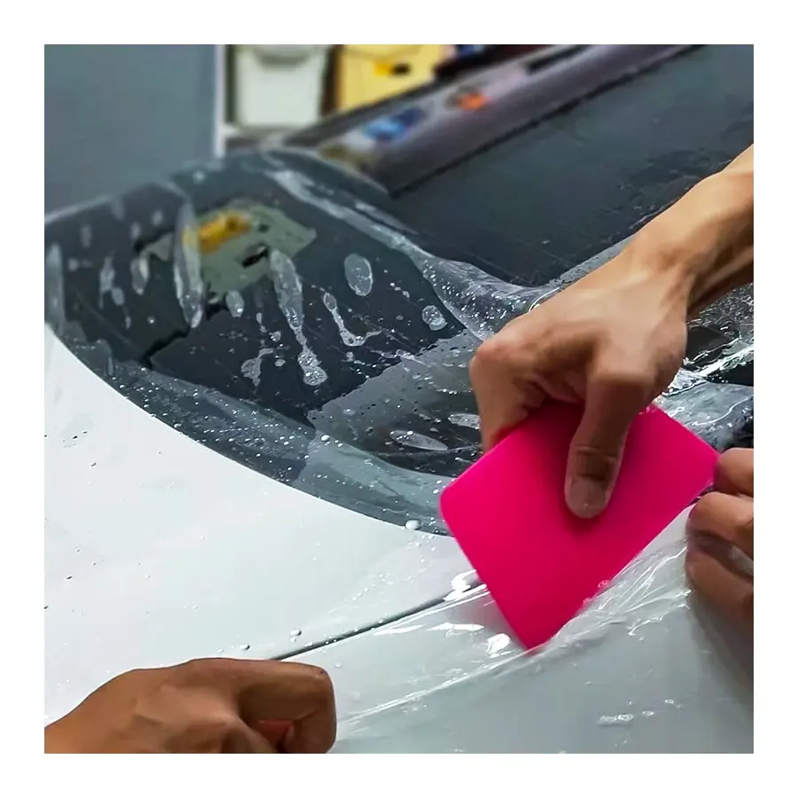 visually-produced 7.5mil anti scratch heat repair TPU car paint protective film PPF