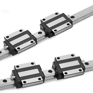 Riel de guía HGW15 HgW20 HgW25 Hgw30 Hgw35 Rieles de guía de movimiento lineal, deslizadores y deslizadores para máquinas herramientas CNC - Product Image 1