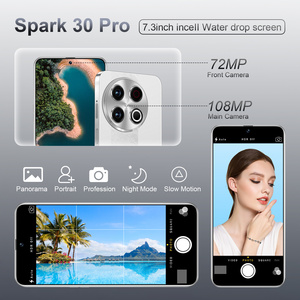 Spark 30 Pro + 7.3นิ้วสมาร์ทโฟนรุ่น16GB 1TB ROM 4K HD ความละเอียดหน้าจอซิมคู่การออกแบบ tecno Spark 30 Prix - Product Image 6
