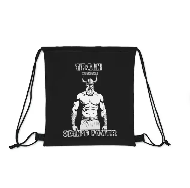 Foldable Sport Sack Pack Gym Cinch Bag nylon Drawstring Backpack bag