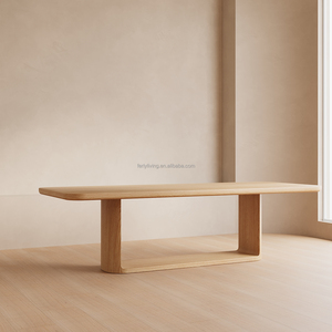 Ferly New arrivals phong cách Mỹ phòng ăn đồ nội thất hình chữ nhật ăn đặt mở hình chữ nhật bàn ăn thiết lập - Product Image 4