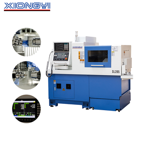 Torno de torneado CNC de metal multiusos avanzado a precio de fábrica barato, máquina de torno Cnc SL205 - Product Image 1