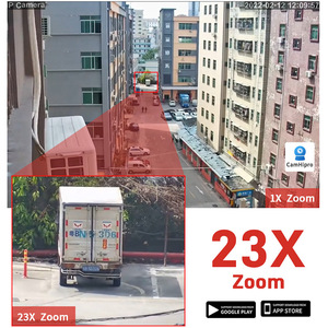 Yakınlaştırma WIFI 4G WLAN 3in1 açık watercamera Camera hareket algılama otomatik izleme yüz algılama WLAN kablolu POE güvenlik kamera - Product Image 3