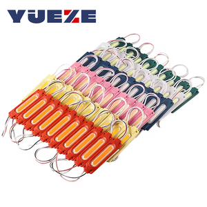 20 adet/grup enjeksiyon modülü ile Lens DC 12V 2W COB LED modülü IP65 su geçirmez LED arka ışık arka işareti kanal mektup - Product Image 1