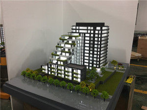 Masa ekran 3d maket mimari modeli bina için led ışık - Product Image 5