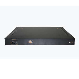 Conmutador KVM USB OEM 3 en uno 16 puertos Consola KVM VGA 17 pulgadas 1U Montaje en rack LCD Conmutador KVM Control e interruptor