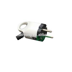 Mini enchufe de conversión estándar, Conector de extensión de 4,8mm y 16A con dos clavijas redondas, conexión de toma de corriente CE, color blanco, CE ROHS - Product Image 4