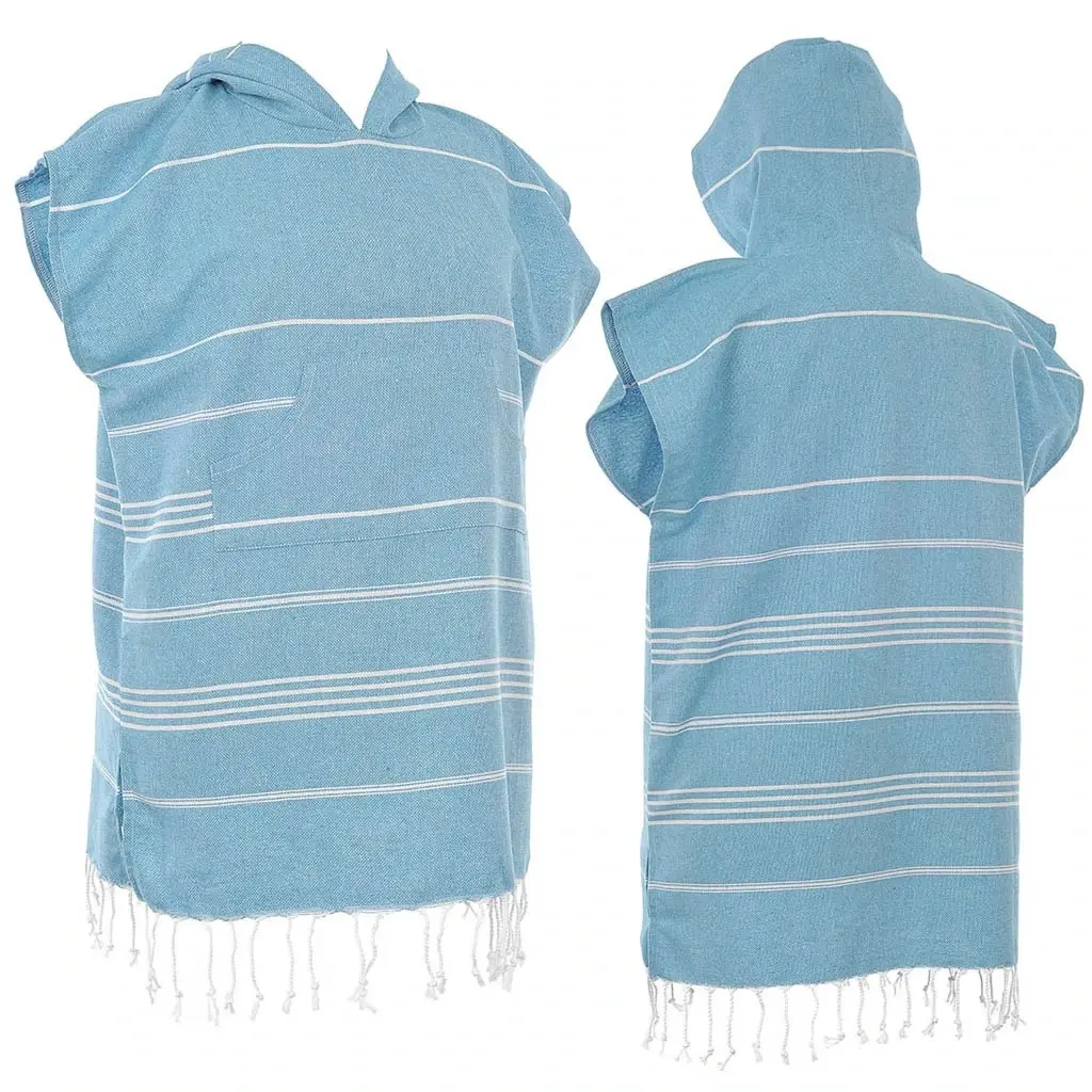 Турецкое Полосатое пляжное полотенце больших размеров с кисточками хлопковое пончо для серфинга детское пляжное органическое полотенце пончо с капюшоном для взрослых турецкое пляжное полотенце