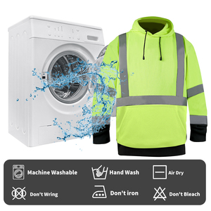 Dr. ấm tùy chỉnh lớp 3 an toàn phản chiếu nước nóng làm việc mặc xây dựng dài tay áo nóng Áo trùm đầu - Product Image 2