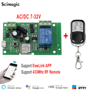 EWeLink Wifi Smart Switch AC DC 5V 7-32V Inching/Self-locking <strong>Wireless</strong> Relay RF 433MHz Smart Module for Smart Home <strong>Automation</strong> - Product Image 6