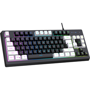 87 teclas RGB Iluminación USB con cable Ordenador Trabajo Gaming Oficina Teclados - Product Image 6