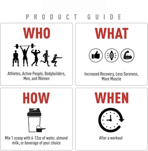 Özel etiket lal mantar Bcaa <span class=keywords><strong>Protein</strong></span> kreatin monohidrat takviyesi için Post egzersiz tozu Recovory - Product Image 3