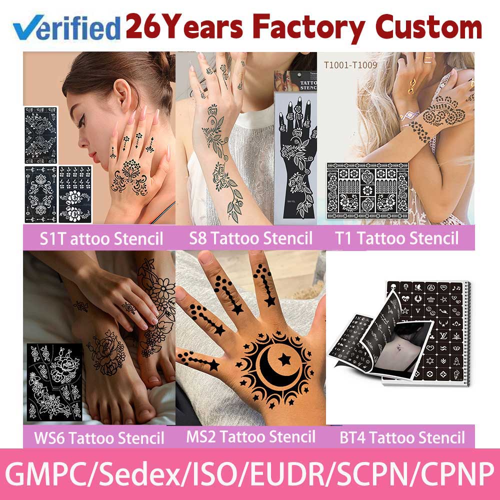 Pochoirs de tatouage personnalisés