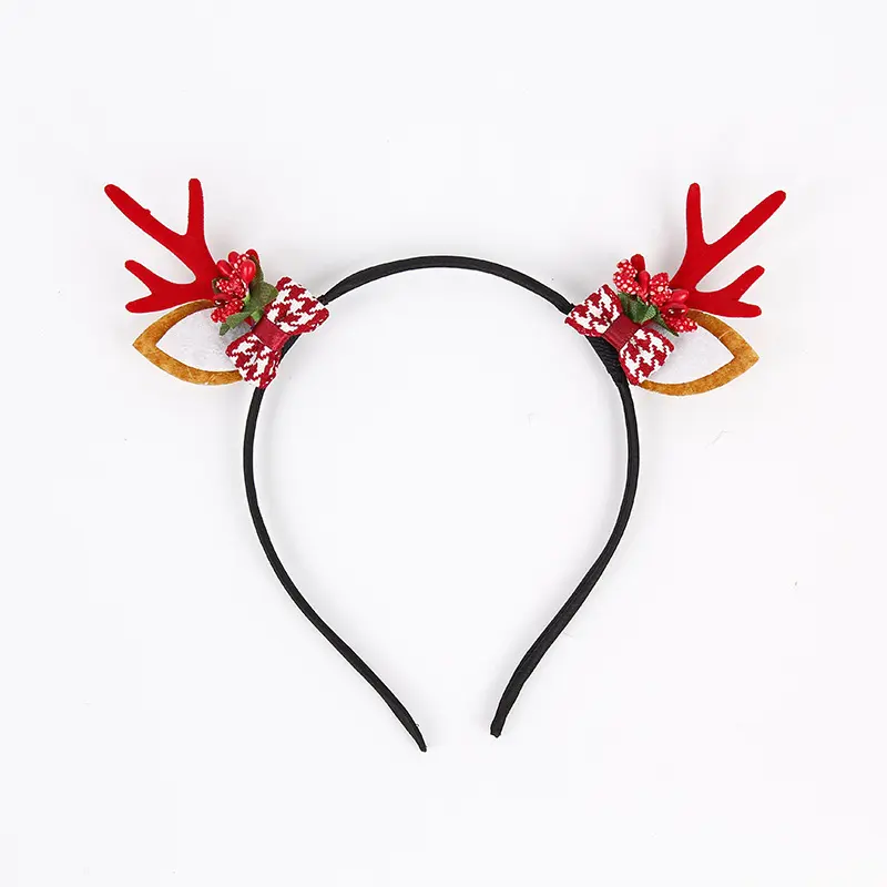 Giáng sinh trang trí đầu giáng sinh Headband với ánh sáng nhấp nháy Xmas sáng lên trang trí tóc