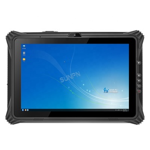 Máy Quét Dữ Liệu Thiết Bị Đầu Cuối Di Động Cầm Tay Công Nghiệp Gồ Ghề Chống Nước Máy Quét Mã Vạch 1D 2D Tùy Chọn PDA Có Đầu Đọc Dấu Vân Tay - Product Image 1