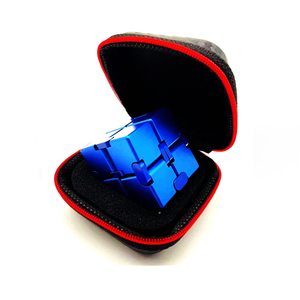 Úc Hợp kim nhôm mục tiêu gấp kim loại câu đố lắp ráp mới lạ Infinity Magnetic Cube với trường hợp quà tặng cho tự kỷ - Product Image 2