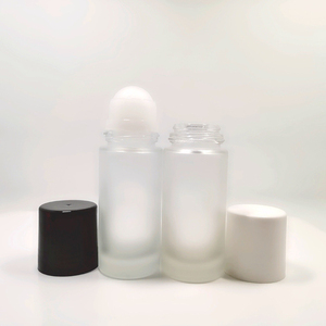 化妆品磨砂玻璃滚筒瓶50毫升卷瓶除臭包装 - Product Image 4
